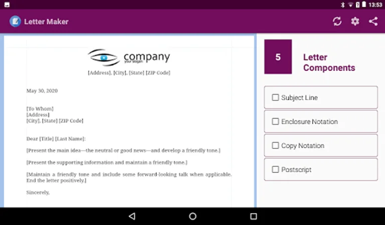 Letter Maker screenshot 15