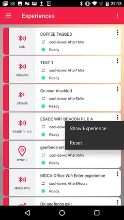 MOCA - Mobile Engagement screenshot 2