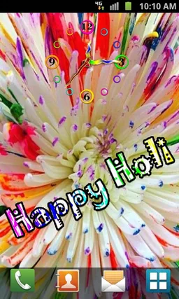 Holi Clock screenshot 5