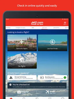 Jet2.com - Flights App screenshot 1