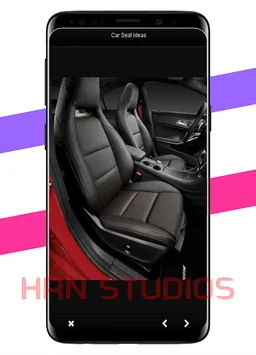 Modified car seat design screenshot 3