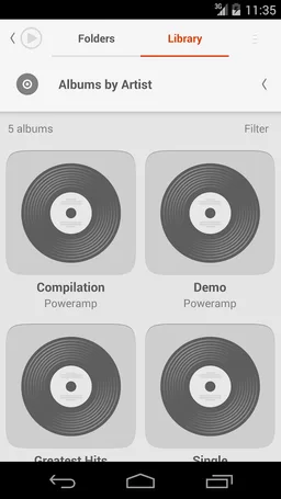 Skin for Poweramp Suru screenshot 3