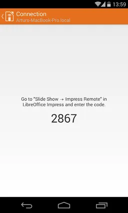 LibreOffice Impress Remote screenshot 5