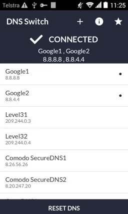 DNS Switch - Unlock Region Res screenshot 2