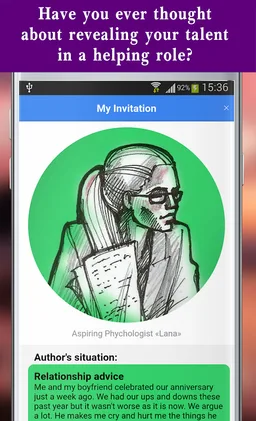 Psychologist: Try the role & Try to support people screenshot 3