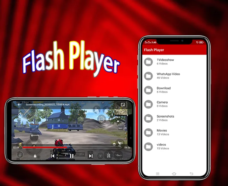 Flash Player for Android (FLV) All Media screenshot 1