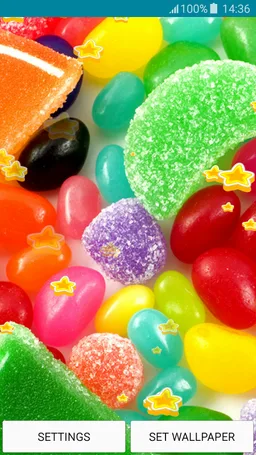 Live Wallpapers – Sweets screenshot 3