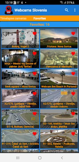 Webcams Slovenia screenshot 4