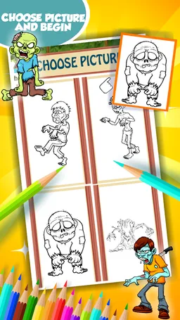 Horror Coloring Book screenshot 3