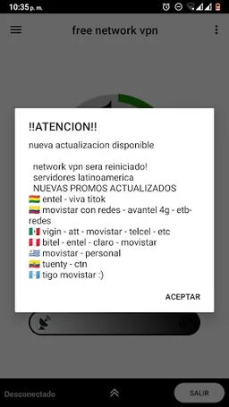 free network vpn screenshot 4