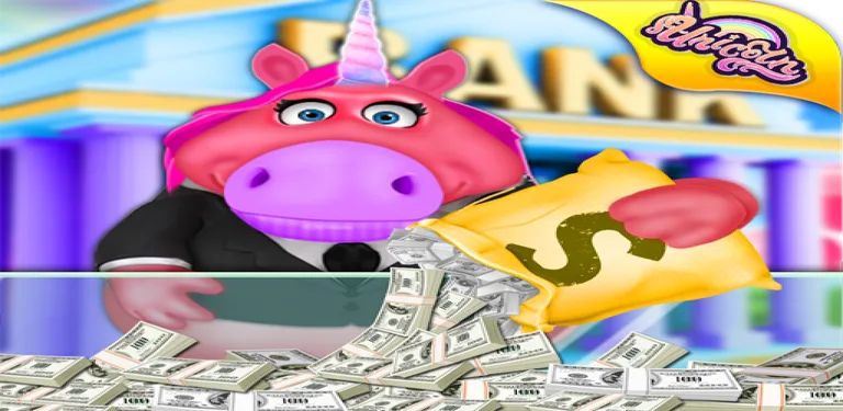 Basic Banking & ATM simulator with Mr Fat Unicorn cover image