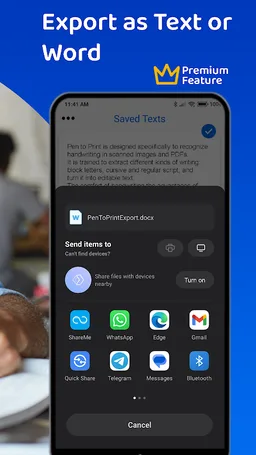 Handwriting to Text & Word OCR screenshot 3