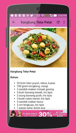 Aneka Resep Olahan Telur screenshot 2