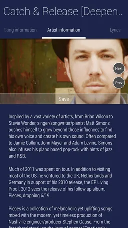 LiquidPlayer - music,radio,3D screenshot 4