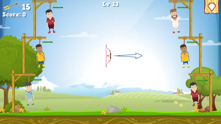 Blokstok Bow Rescue Archery screenshot 2