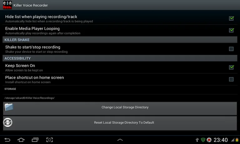 Killer Voice Recorder screenshot 12