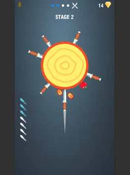 Knife Hitting : Throw Knife Hit Target screenshot 6