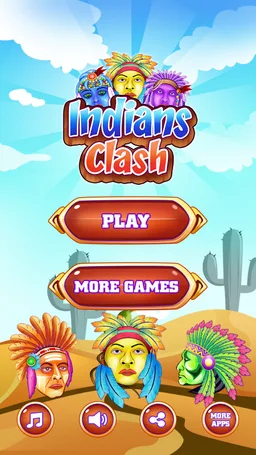 Indians Clash: Match 3 screenshot 1