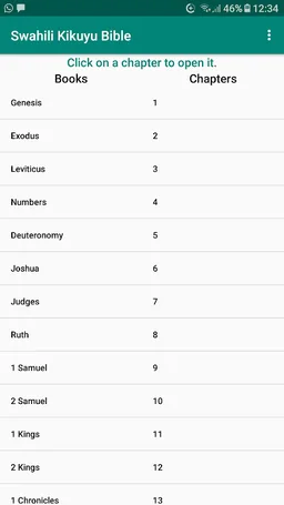 Swahili - Kikuyu Bible screenshot 2