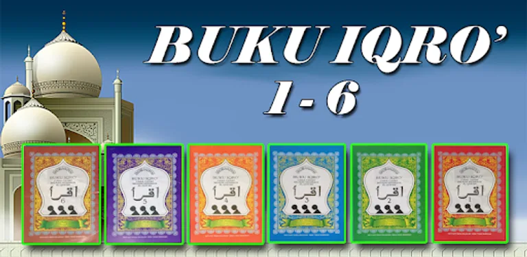 IQRO' Lengkap Jilid 1-6 cover image