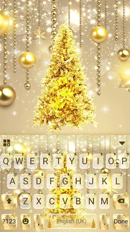 Gold Christmas Themes screenshot 3