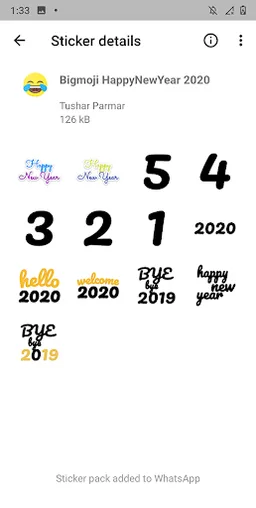 Bigmoji - WAStickerApp screenshot 11