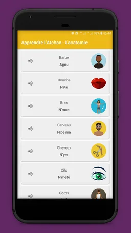 Apprendre L'Atchan screenshot 3