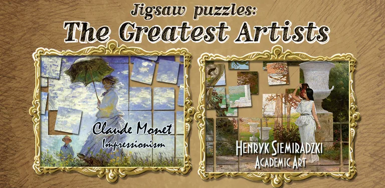 Greatest Artists Jigsaw Puzzle cover image