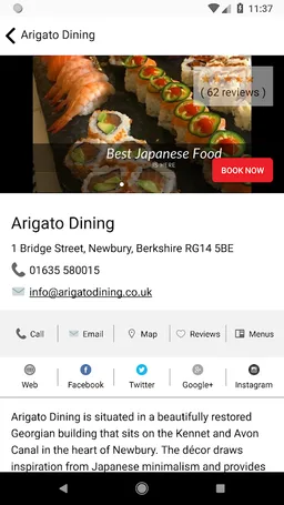 Arigato Dining screenshot 3