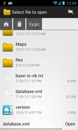 OI File Manager screenshot 3