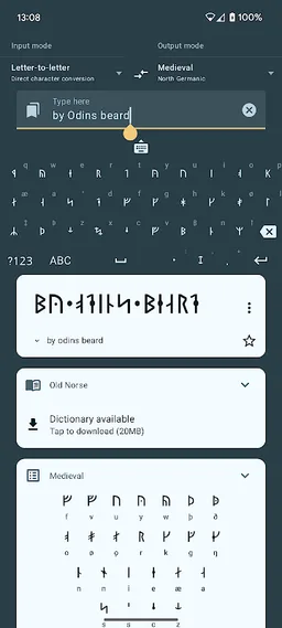 Write in Runic (Runes writer) screenshot 17
