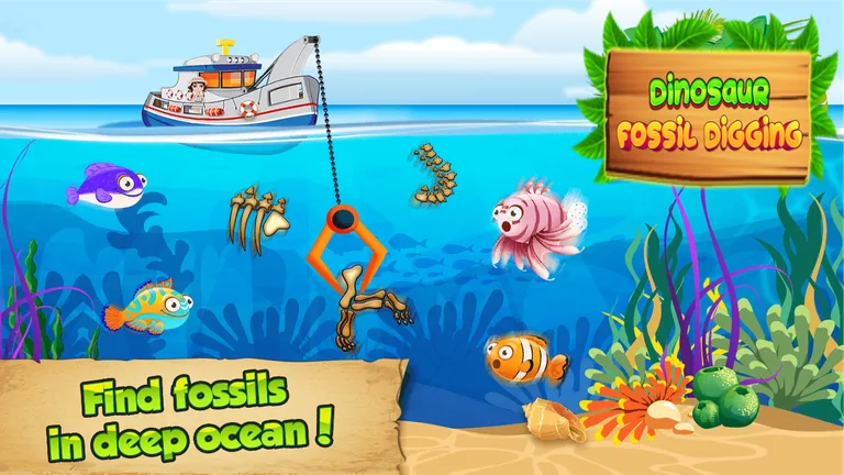 Dinosaur Fossil Digging screenshot 2