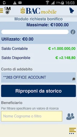 BAC mobile screenshot 5