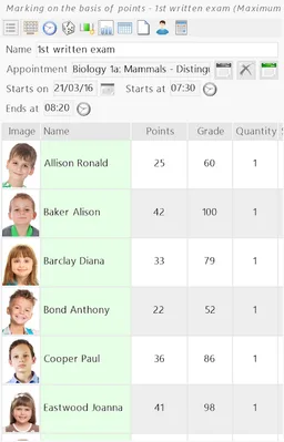 Teachers Desktop grade book screenshot 1