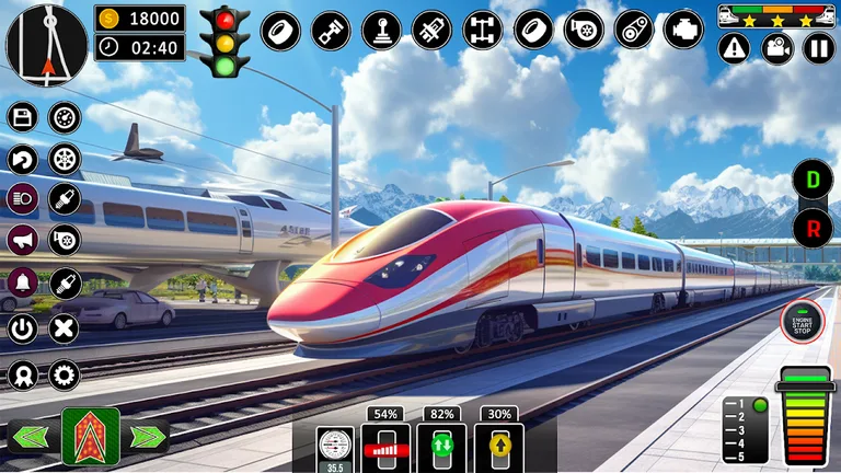 City Train Games Driver Sim 3D screenshot 9