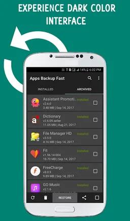 Apps Backup and Restore screenshot 2