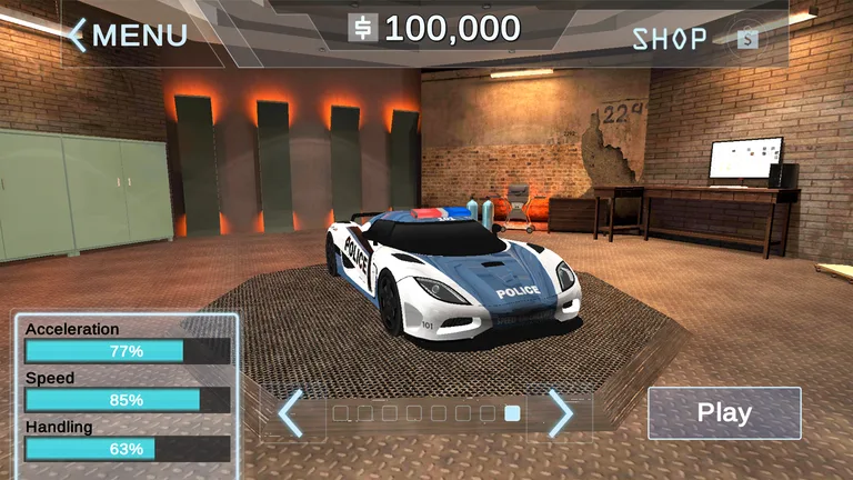 Police Car Simulator - Cop Chase screenshot 2