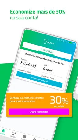 Meu Plano - Controle internet e minutos do celular screenshot 4