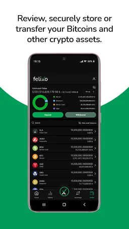 Felixo | Bitcoin ETH AVAX CHZ screenshot 6