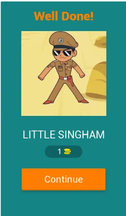 Little Singham Quiz Game 2021 screenshot 16