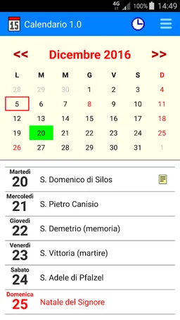Calendario con Onomastici screenshot 6