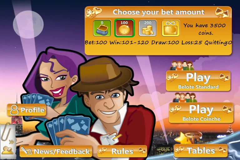 Belote iBelote screenshot 1