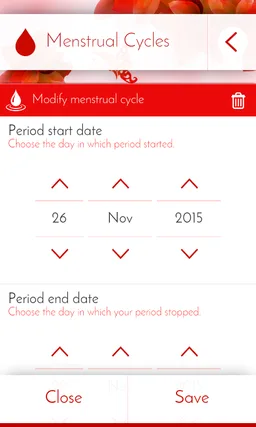 Period Tracker & Woman Diary screenshot 1