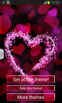 Love Abstract Keyboard screenshot 2
