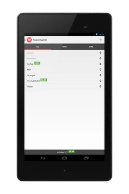 Simple Shopping List screenshot 1