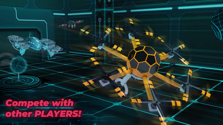 RC Drone Air Racing - Flight Pilot Space Clash screenshot 6