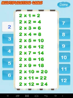 Multiplication - Times Tables screenshot 5