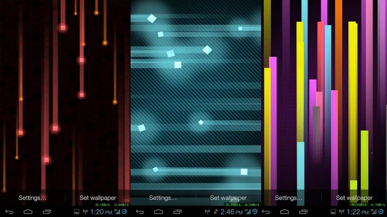 Next Nexus Live Wallpaper screenshot 2