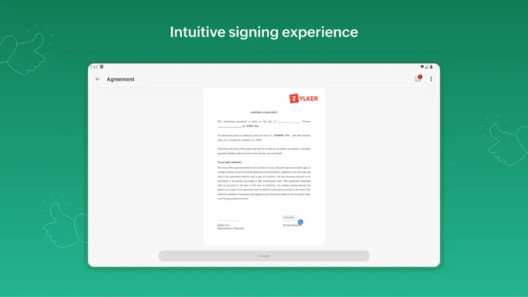 Zoho Sign - Fill & eSign Docs screenshot 13