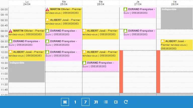 WZ-Agenda Mobile screenshot 1
